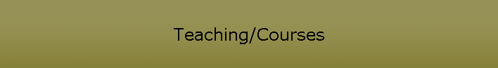 Teaching/Courses