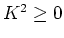 $K^2 \geq 0$