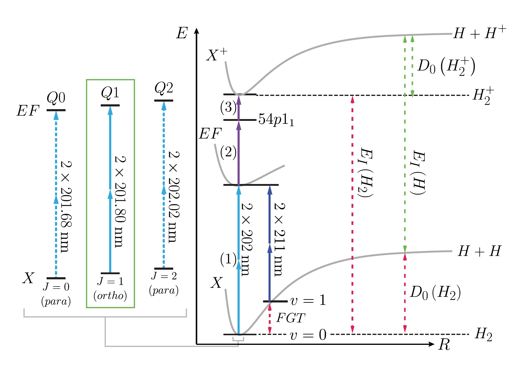 Levele scheme H2